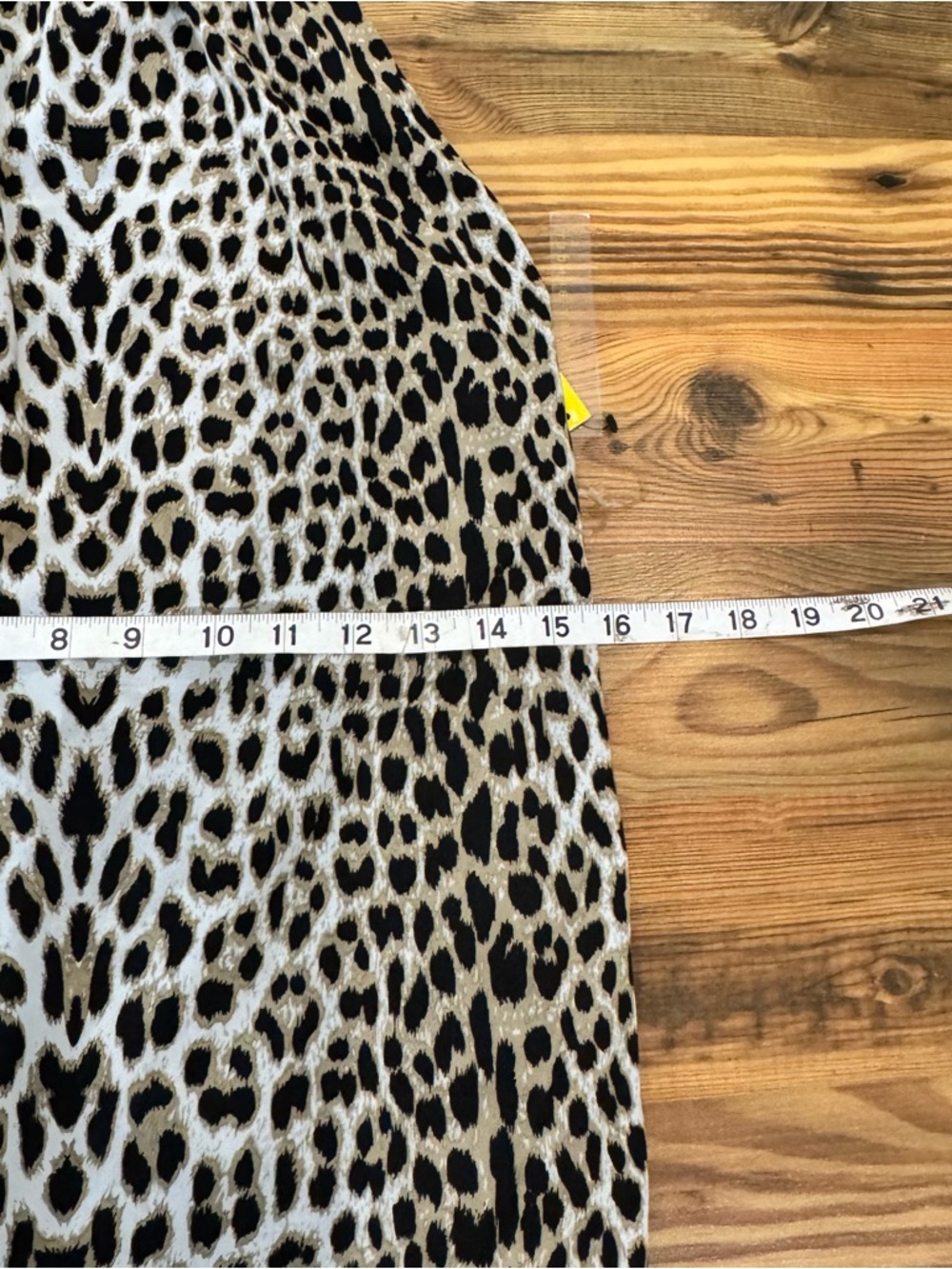 Alice + Olivia Halter Tie-Neck Leopard Dress - Picture 6 of 7